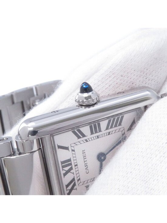 Cartier Tank Mast SM Watch Silver Dial Quartz main image 4